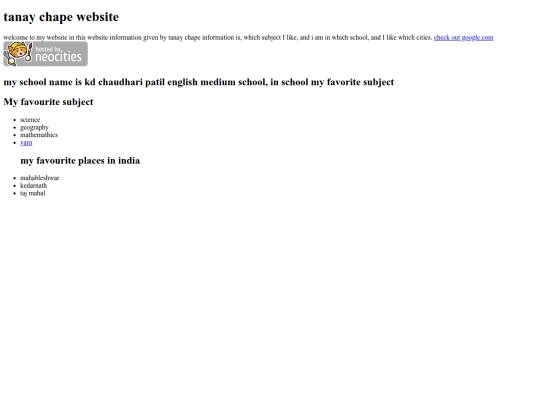 index screenshot