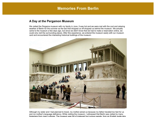 blog screenshot