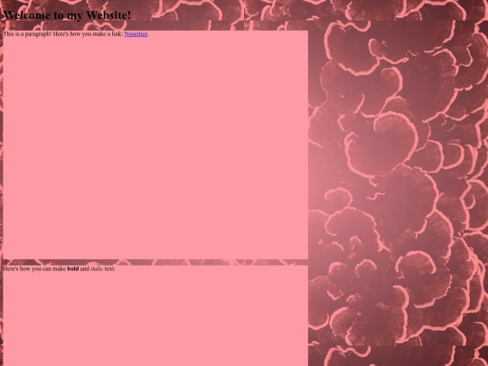 Menupage screenshot