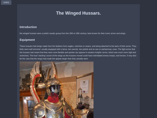 history_winged_hussars screenshot