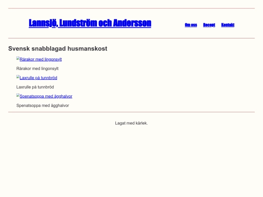 recept screenshot