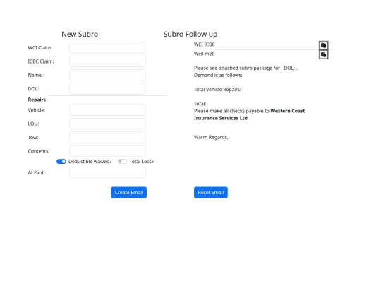 checklists screenshot