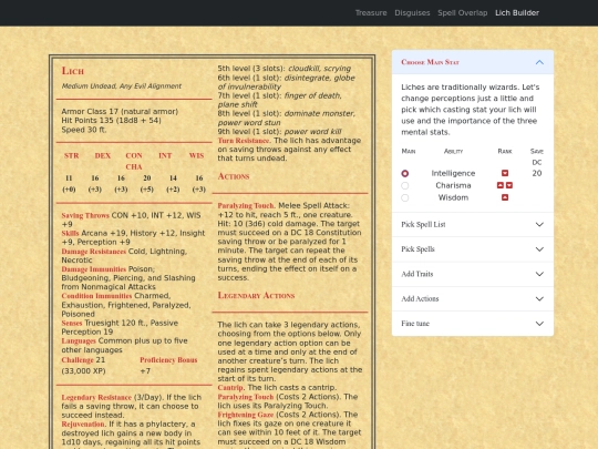 lichbuilder screenshot