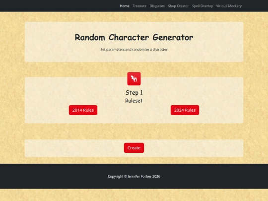 randchar screenshot