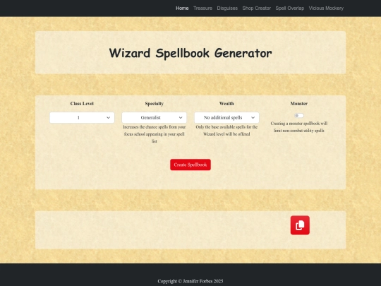 spellbook screenshot