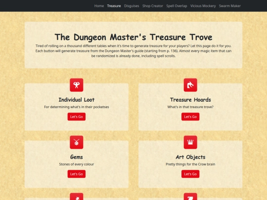 treasure screenshot