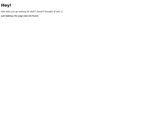 not_found screenshot