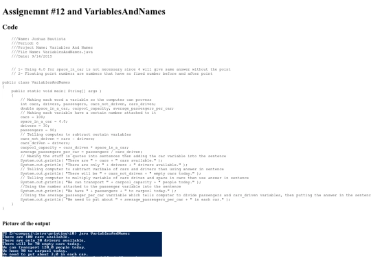 Intro/Printing/10/VariablesAndNames screenshot