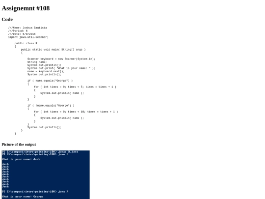 Intro/Printing/101-110/108/108 screenshot