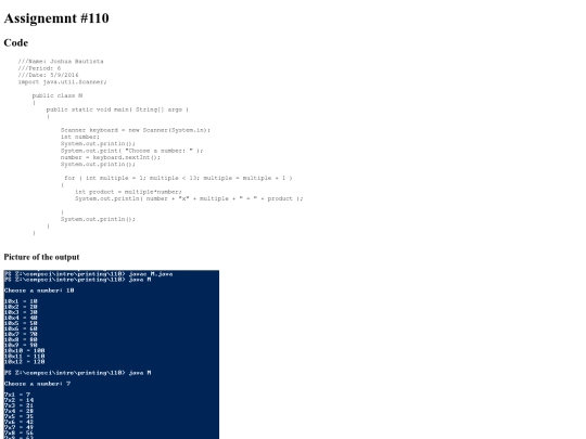 Intro/Printing/101-110/110/110 screenshot