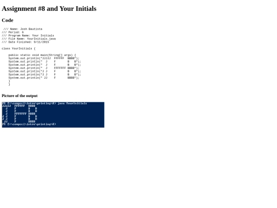 Intro/Printing/8/YourInitials screenshot