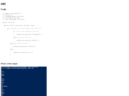 Intro/Printing/80-90/85/85 screenshot