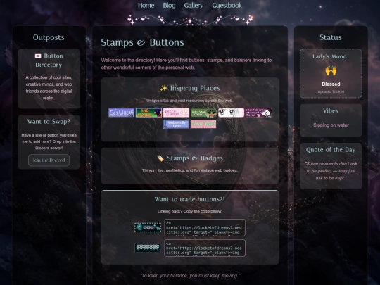 buttons screenshot