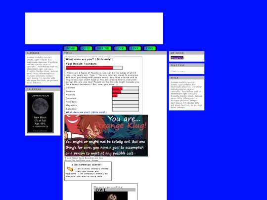 quizzes screenshot