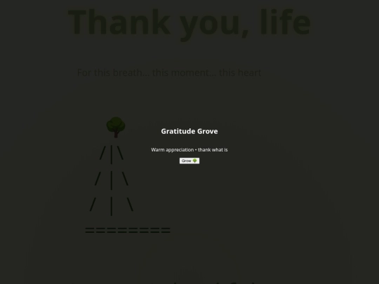 feelings/gratitude-grove screenshot