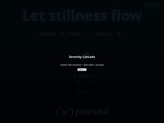 serenity screenshot