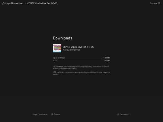 faircamp/ccmee-vanilla-live-set-2-6-25/downloads/6teHXBmFf78 screenshot