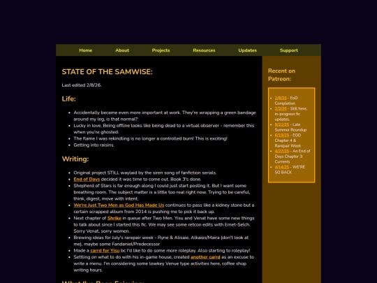 updates screenshot