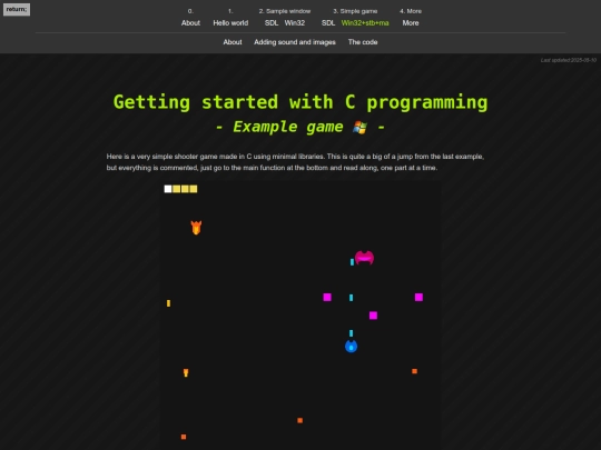 c/simplegame_software_win screenshot