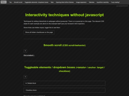 nojs screenshot