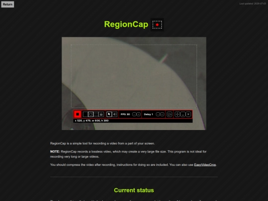regioncap screenshot