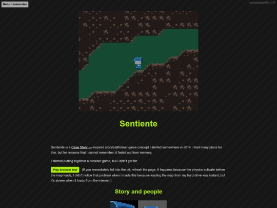 sentiente screenshot