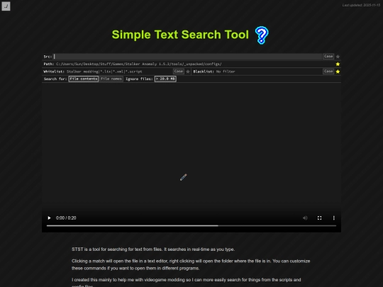 simpletextsearchtool screenshot
