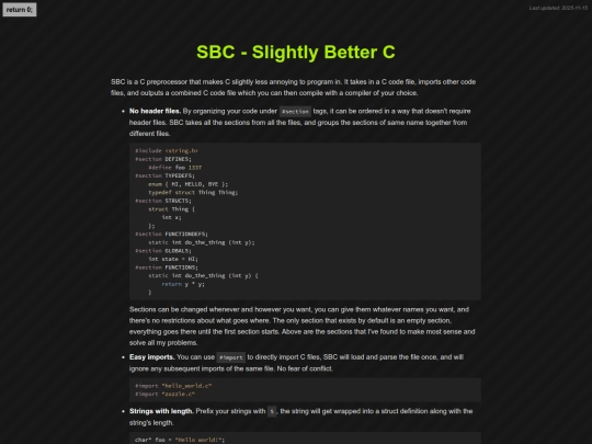 slightlybetterc screenshot