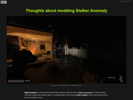 stalkermodding screenshot