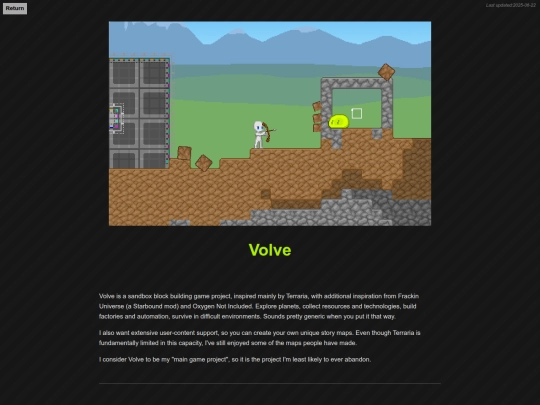 volve screenshot