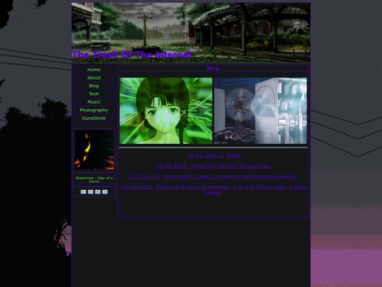 blog screenshot