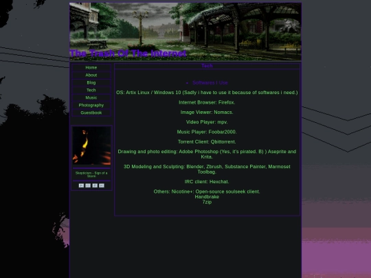 tech screenshot