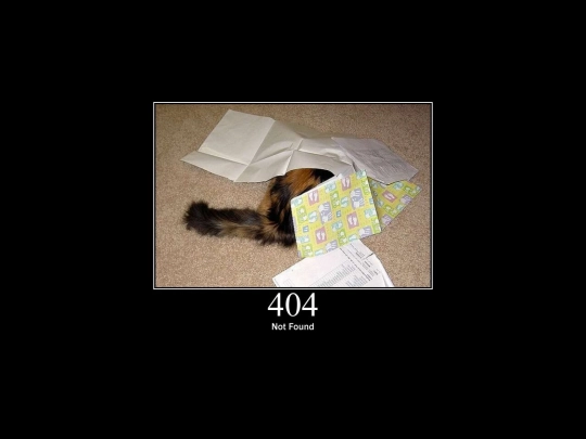 not_found screenshot