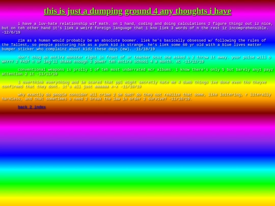 mythoughts screenshot