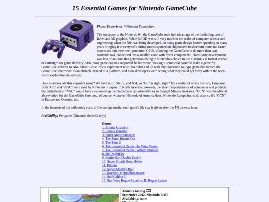 15for/gamecube screenshot