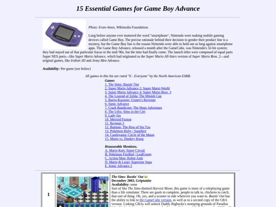 15for/gba screenshot