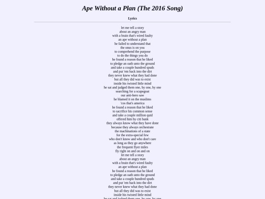 2016songlyrics screenshot