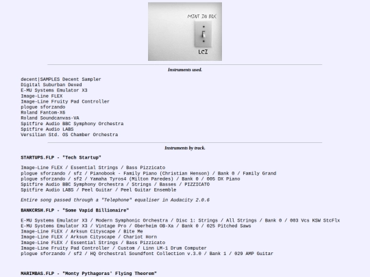 albums/bandmiscinst screenshot