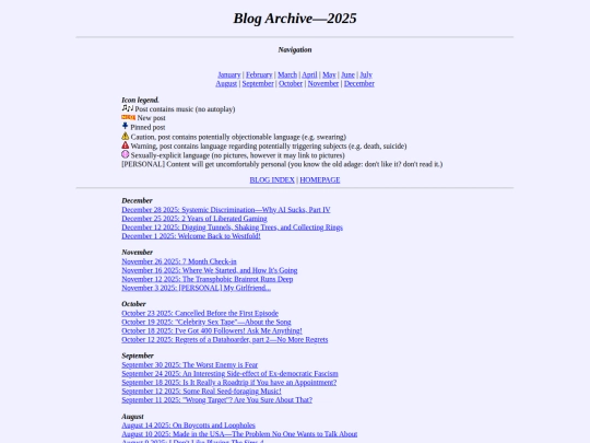 blog2025 screenshot