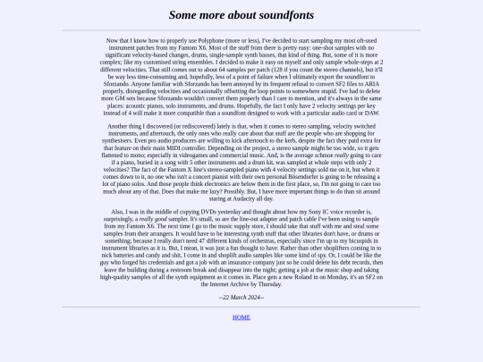 foundsonts screenshot