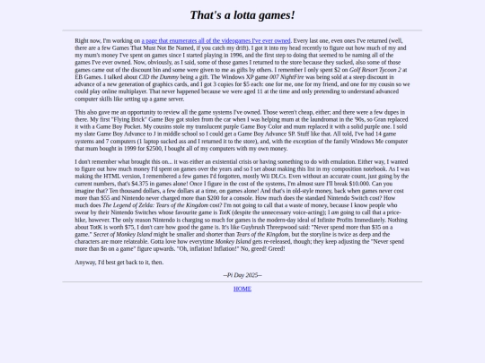 lotsagames screenshot