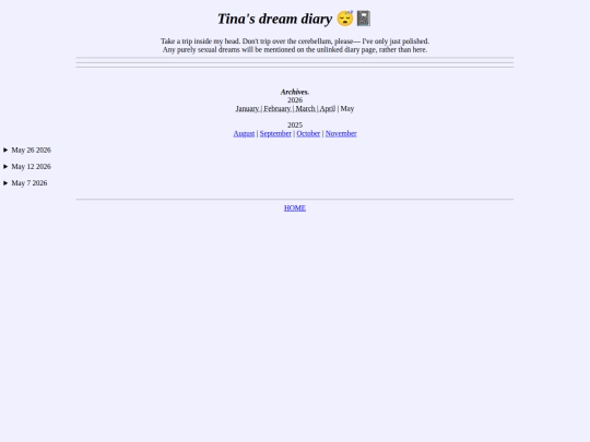 noindex/dreamdiary screenshot