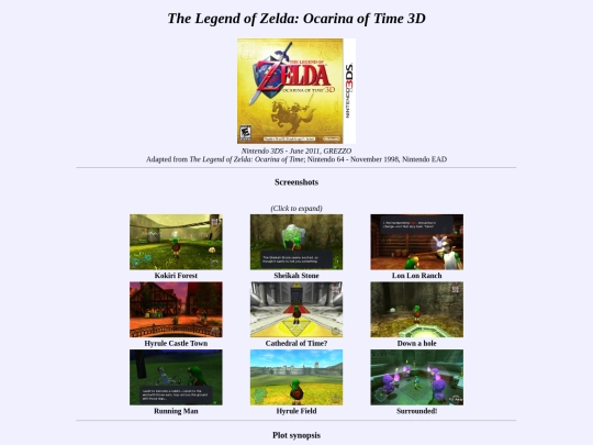 shrines/gamelog/ocarina3d screenshot