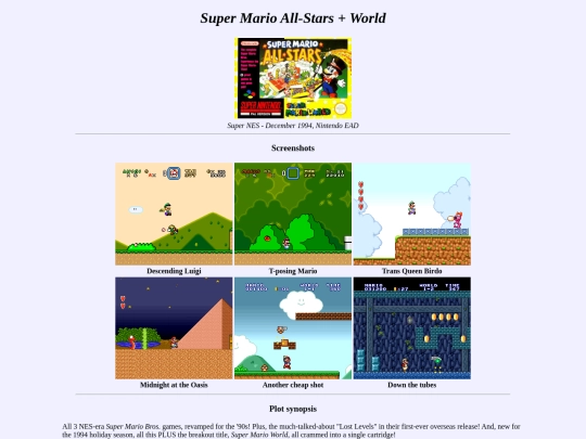 shrines/gamelog/smasw screenshot