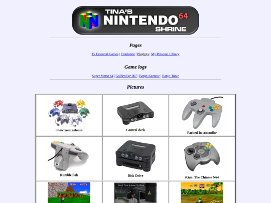 shrines/n64 screenshot