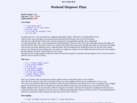 shrines/recipes/pizza screenshot