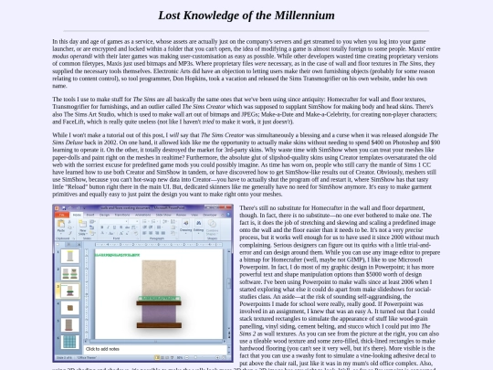 simsmogrifier screenshot