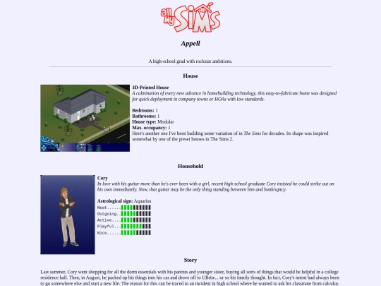 thesims/mine/appell screenshot
