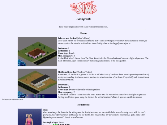thesims/mine/llaannddggrraabb screenshot