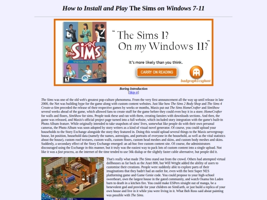 thesims/ts1win10 screenshot